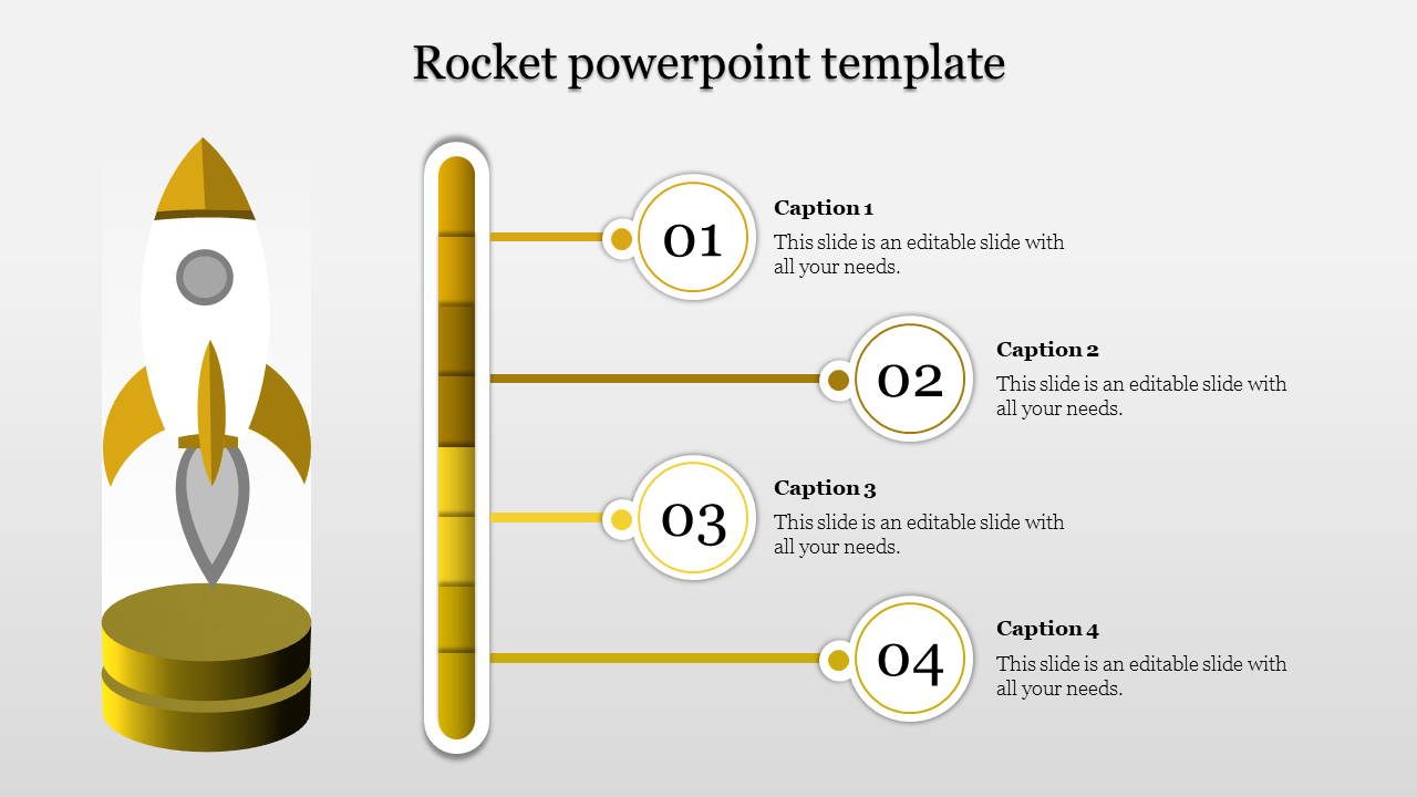 rocket powerpoint template-rocket powerpoint template-Yellow